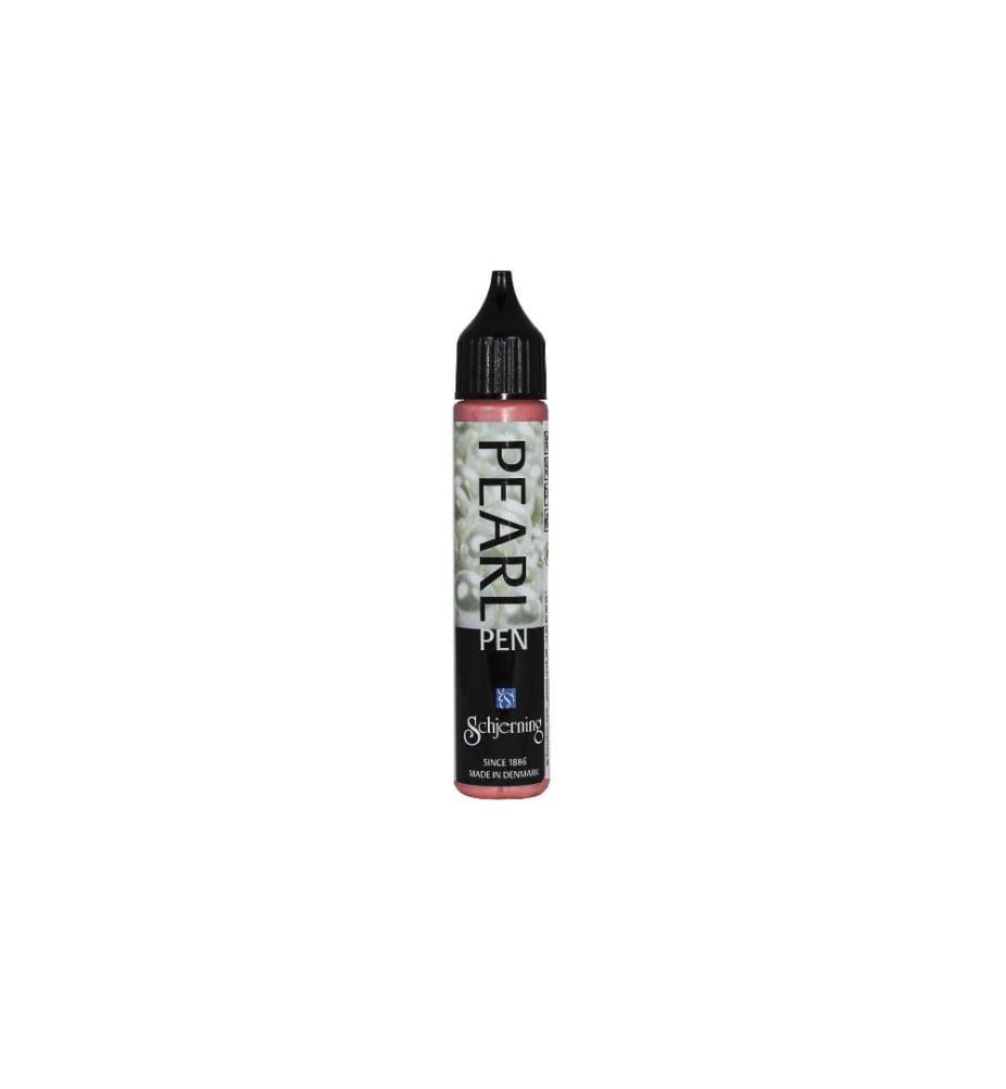 SCHJERNING - Peinture perle Pearl Pen 28 ml, rouge