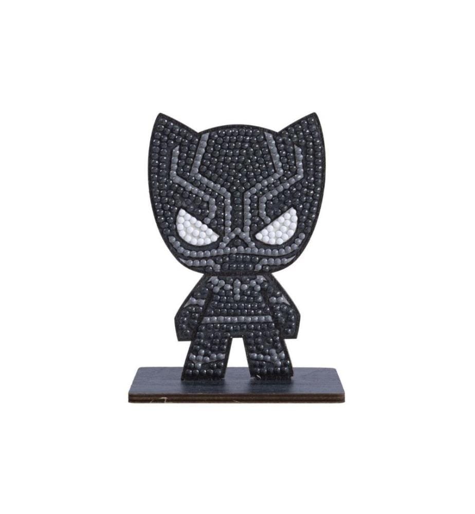 CRAFT BUDDY - Kits de bricolage Crystal Art Buddies Figurine de la Panthère noire