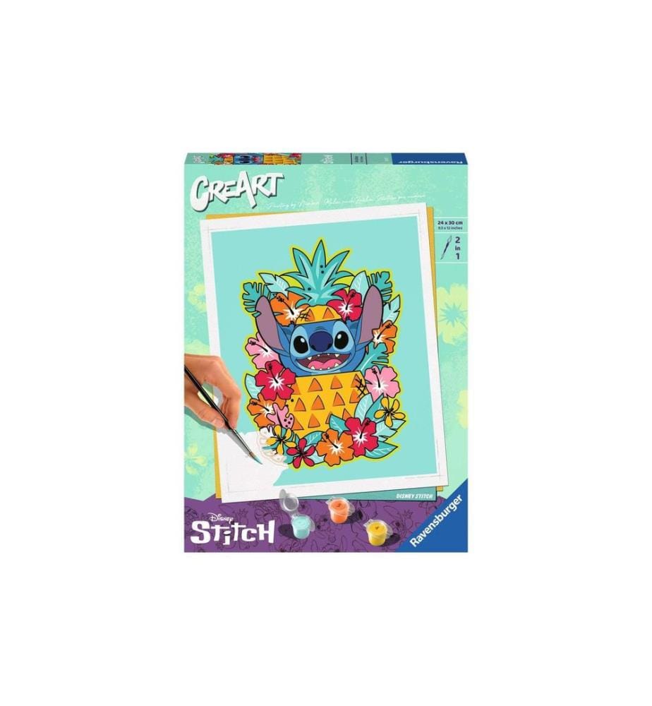 RAVENSBURGER - Peinture avec chiffres CreArt: Disney  Stitch