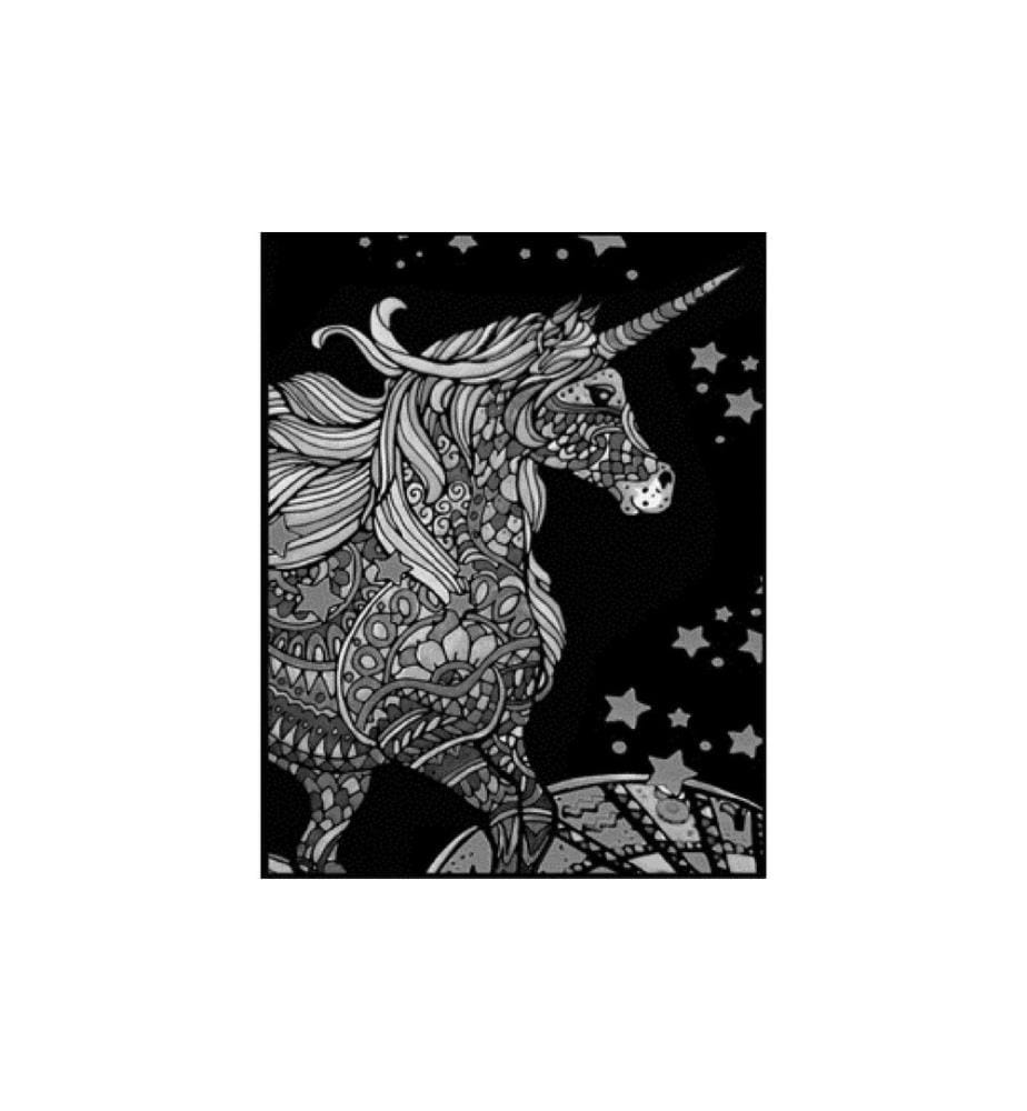 TATARUGA - Image de velours A4, licorne