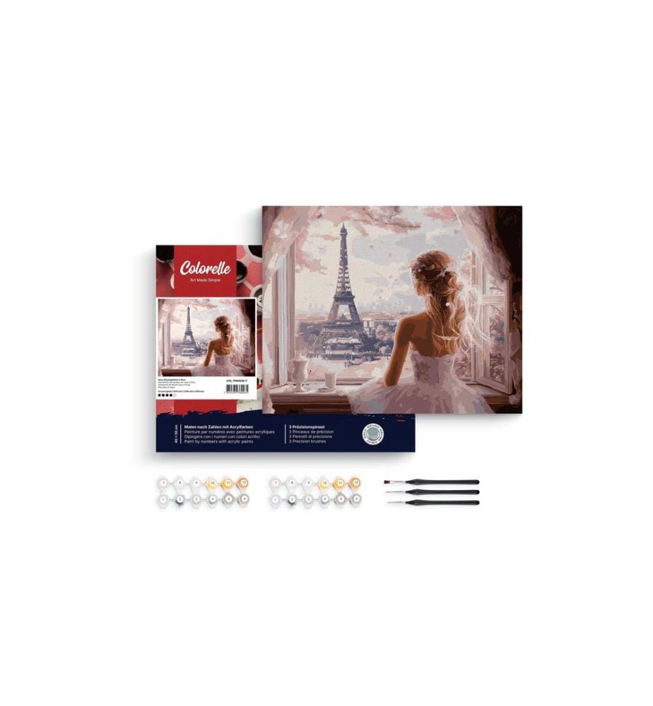 Colorelle - Peinture avec chiffres Le bonheur à Paris