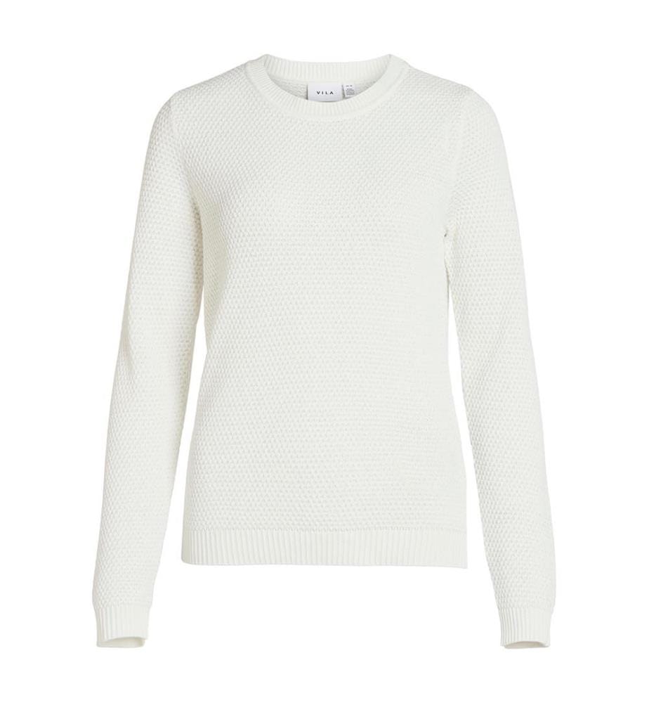 Pull Col O Vidalo - Blanc Alyssum