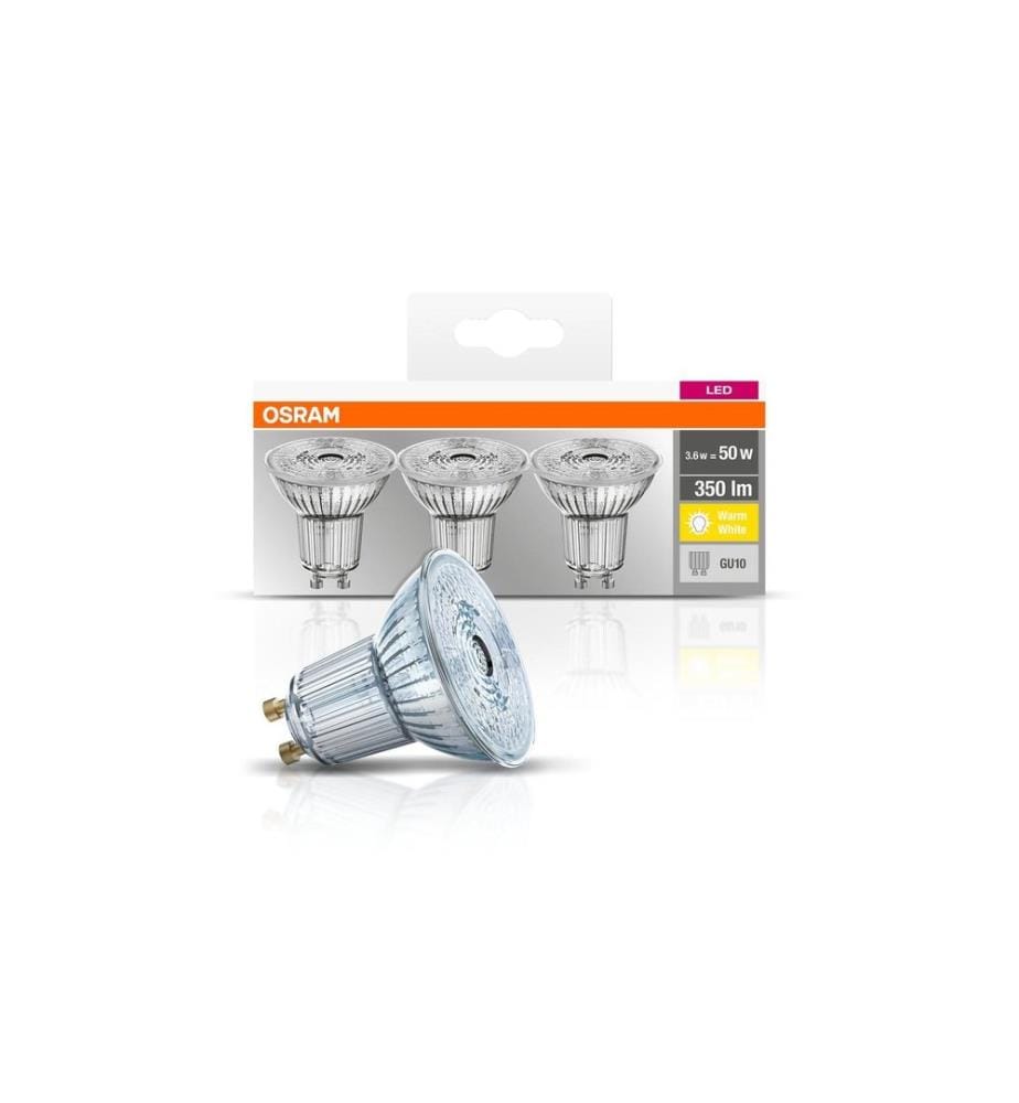 OSRAM - Lampe Base, 36° 4.3W, GU10 Blanc chaud (WW)