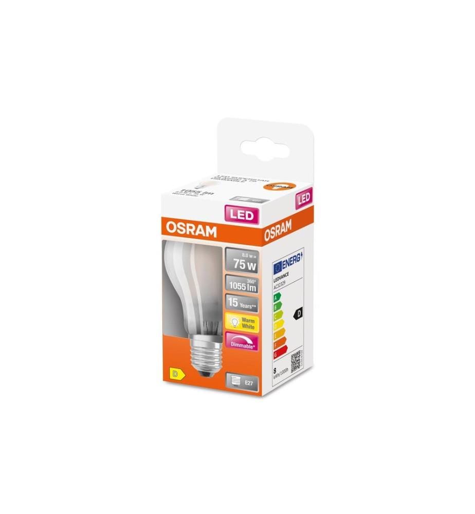 OSRAM - Lampe Superstar Retrofit, 9W, E27 Blanc chaud (WW)