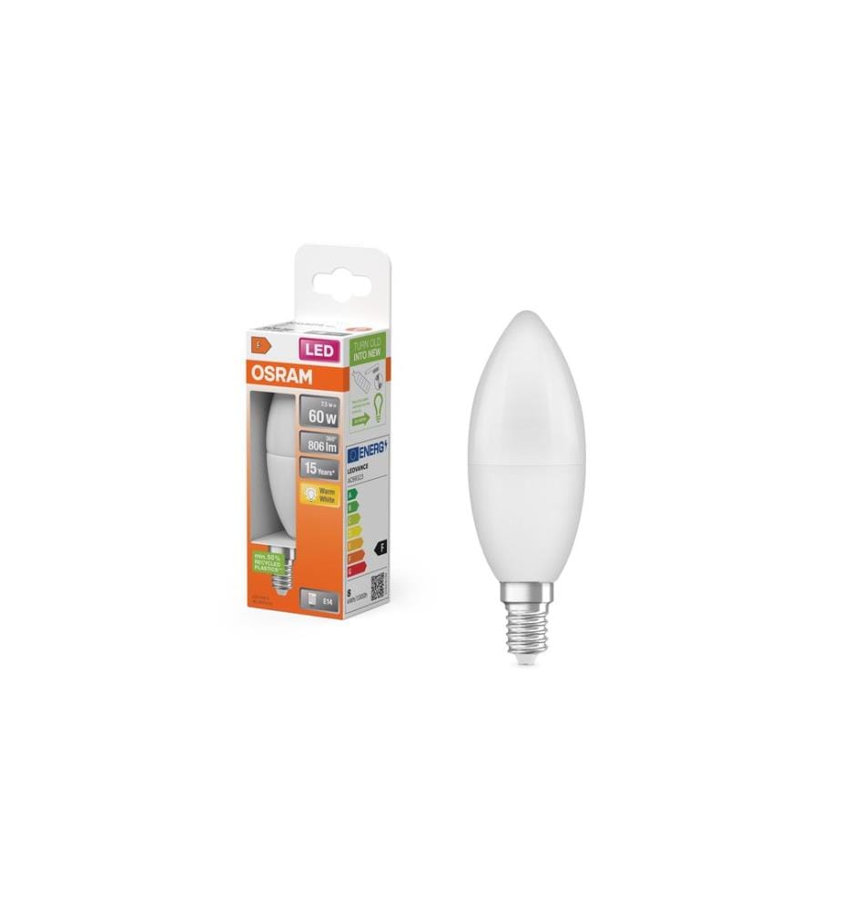 OSRAM - Lampe Star SMD, 7.5W, E14 Blanc chaud (WW)