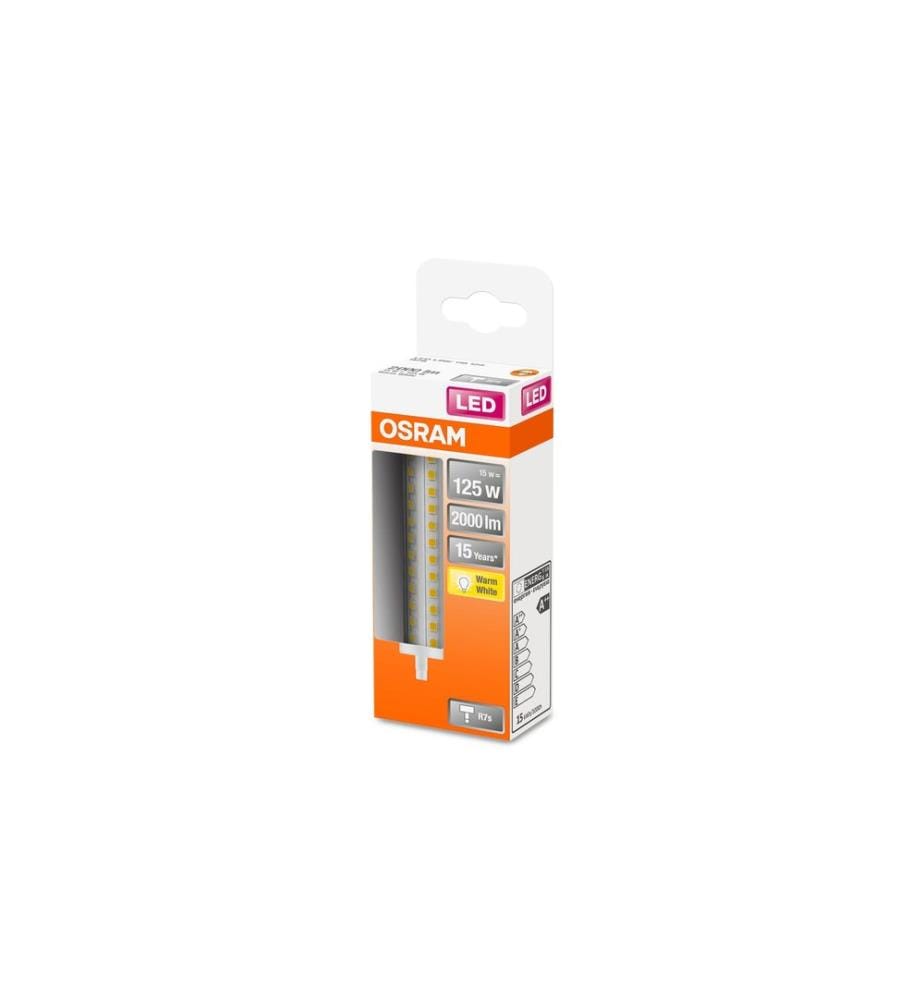 OSRAM - Lampe Star Line 118, 15W, R7 s Blanc chaud (WW)