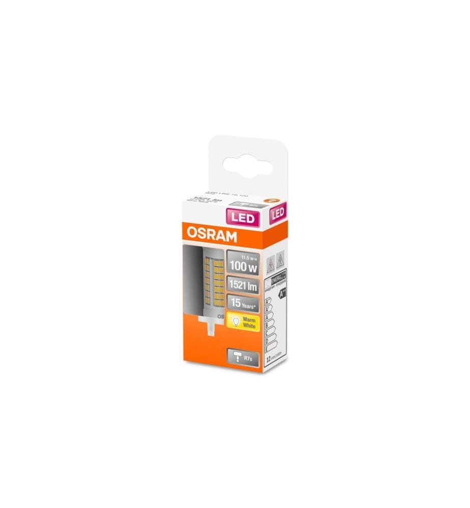 OSRAM - Lampe Star Line 78, 11.5W, R7 s Blanc chaud (WW)