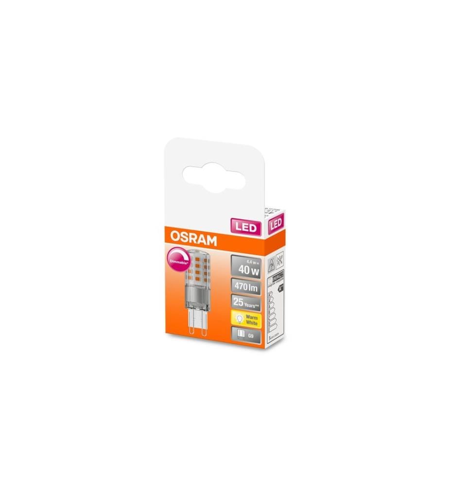 OSRAM - Lampe Superstar Pin 40, 4.4W, G9 Blanc chaud (WW)