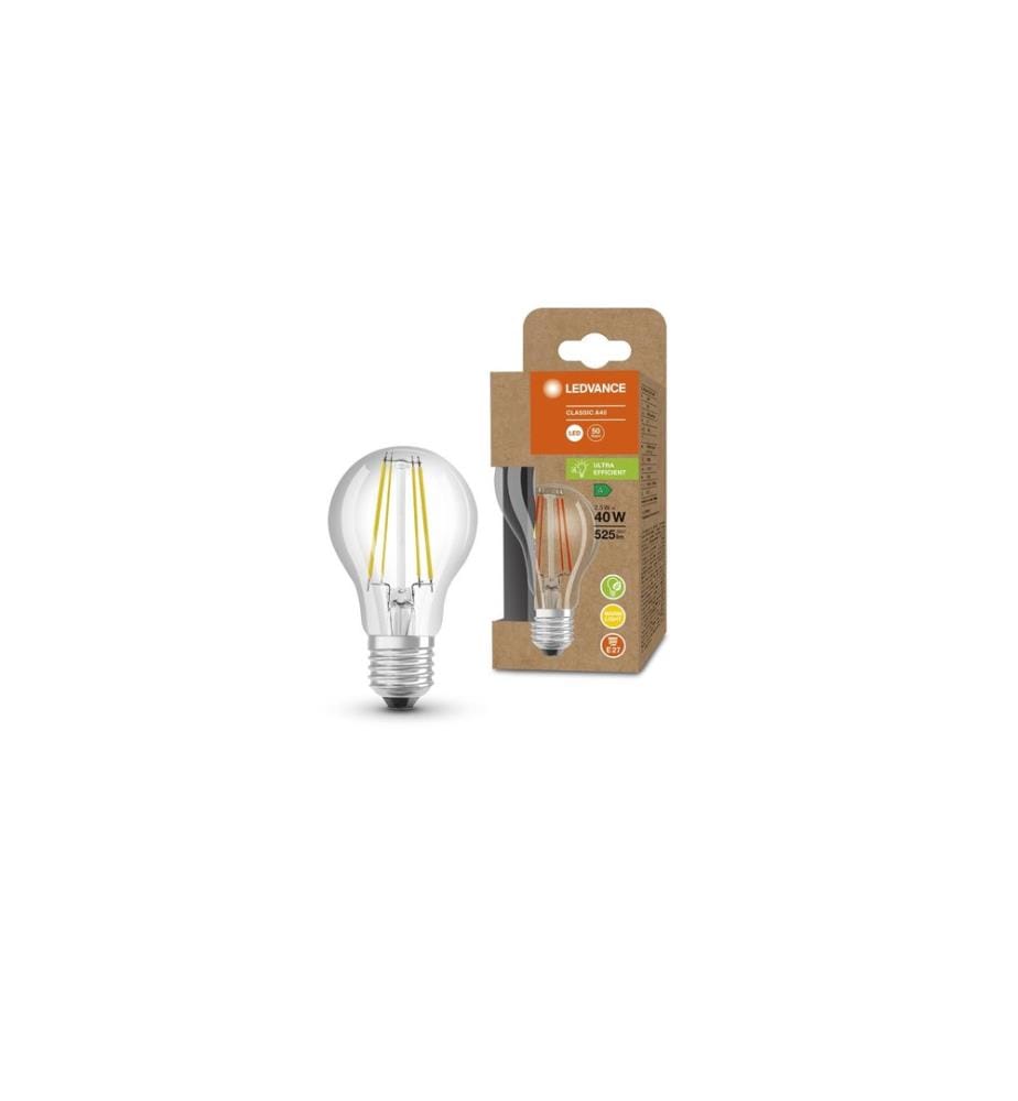 OSRAM - Lampe Clas A 40, 2.5W, E27, Blanc chaud (WW)