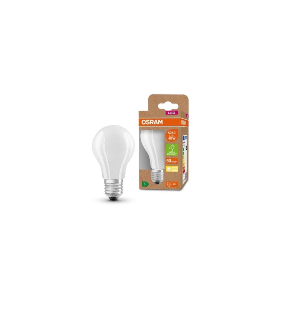 OSRAM - Lampe Clas A 40, 2.5W, E27, Blanc chaud (WW)