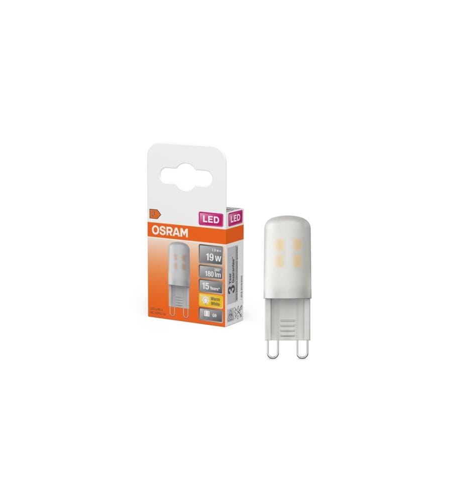 OSRAM - Lampe Pin 19, 1.9W, G9, Blanc chaud (WW)