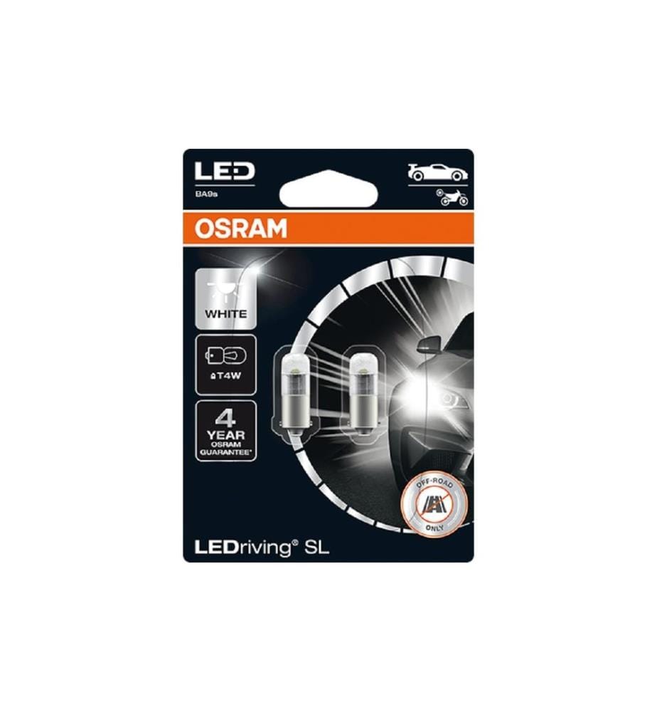OSRAM - Témoins lumineux LEDriving SL T4W BA9s Moto/Voiture de tourisme