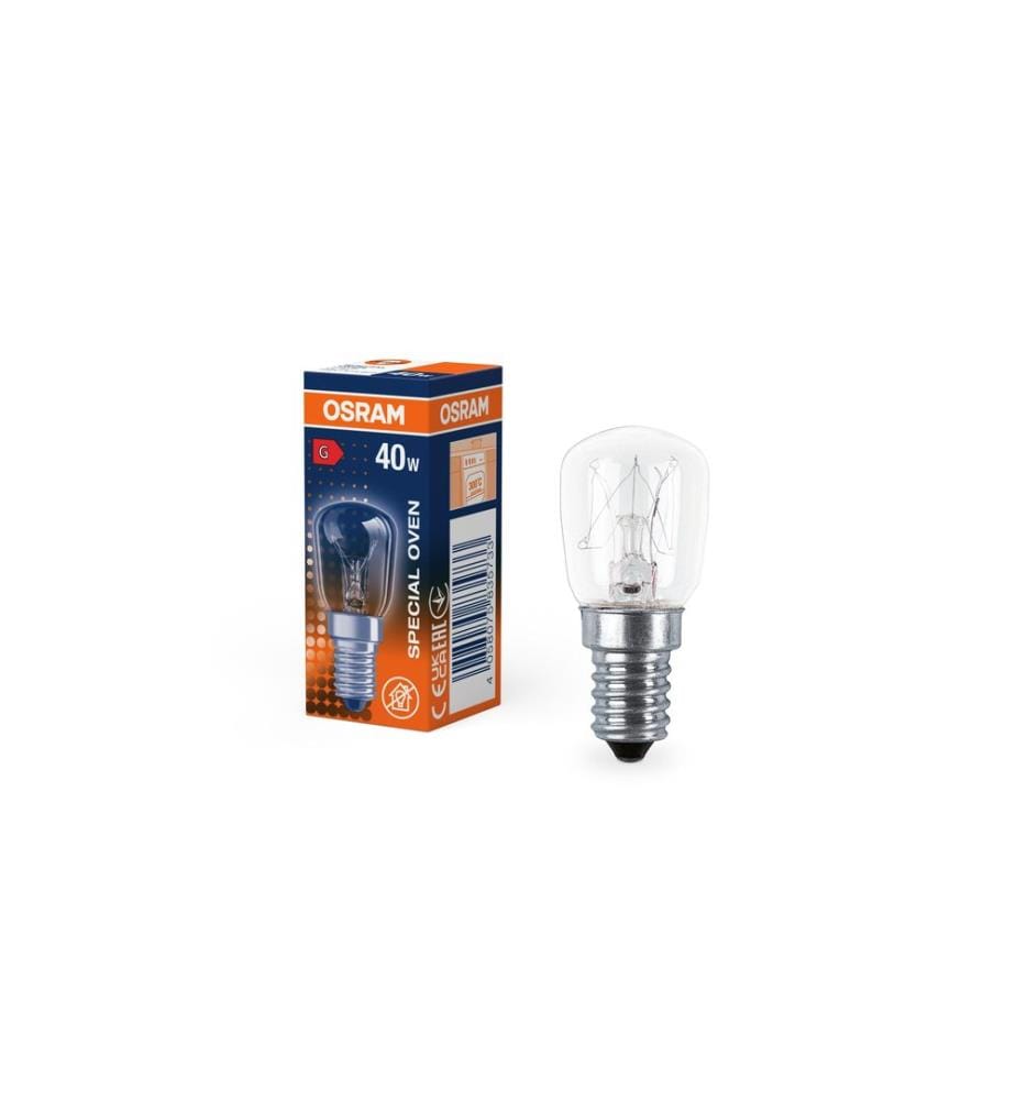 OSRAM - Lampe Special Oven T CL 40W 230 V E14 Blanc chaud (WW)