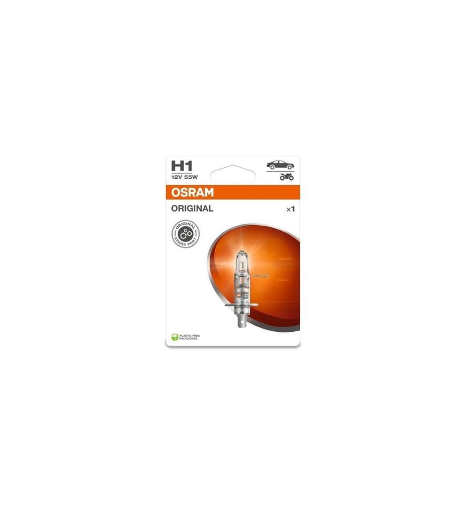 OSRAM - H1 Ampoule originale sous blister 12 V 55W P14.5s