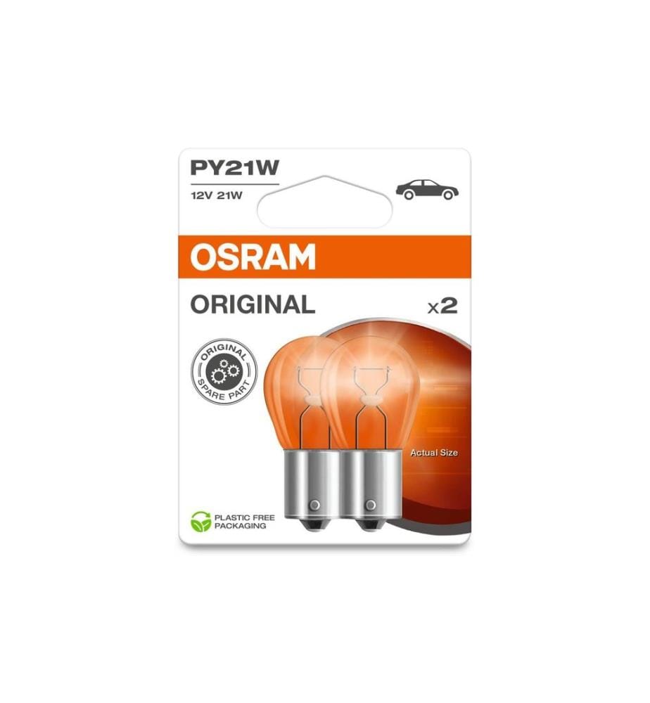 OSRAM - Témoins lumineux PY21W Voiture de tourisme