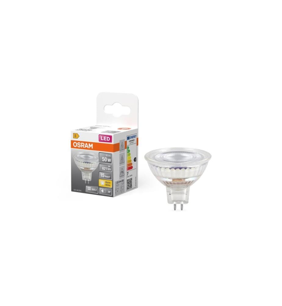 OSRAM - Lampe LED STAR MR16 50 6.1W Blanc chaud (WW)
