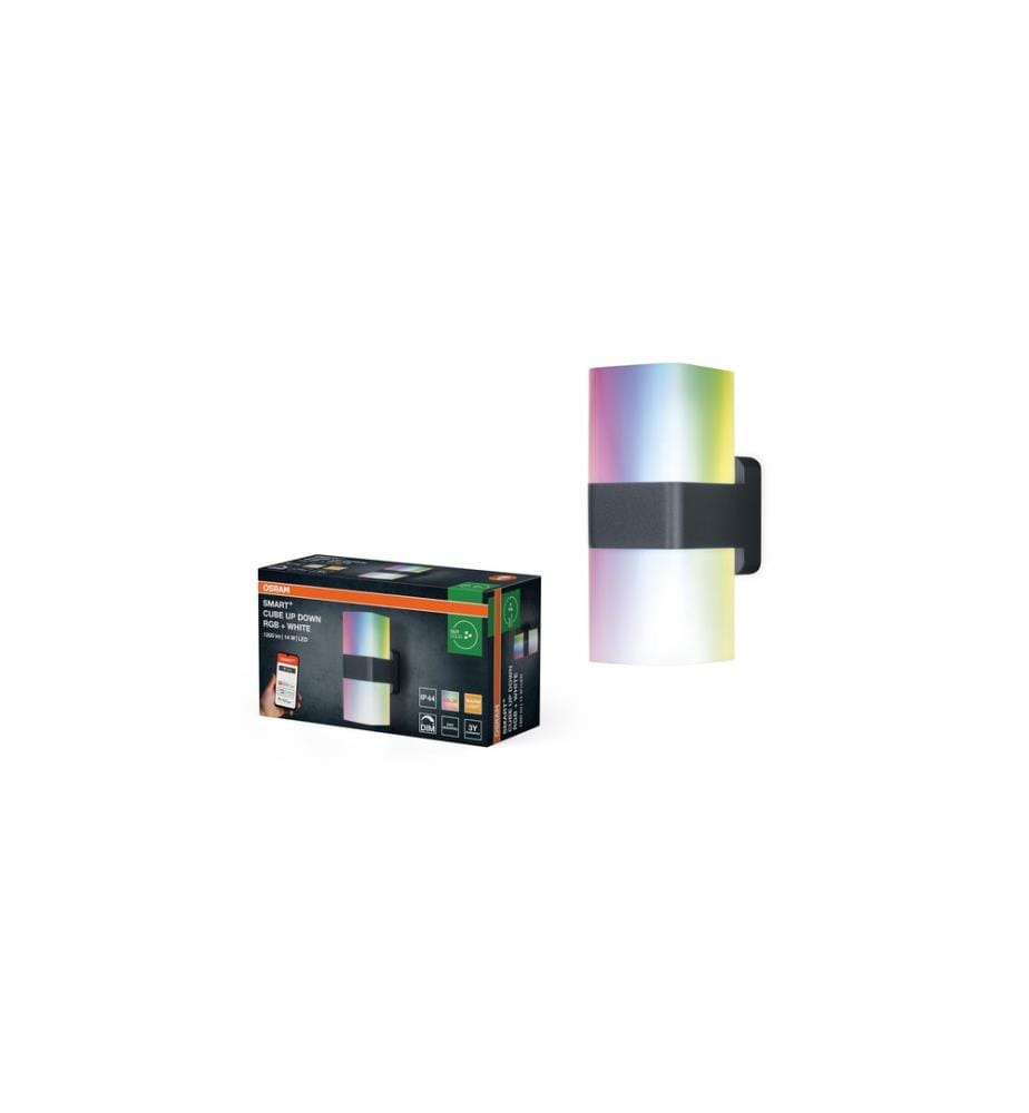 OSRAM - Applique murale plein air Smart+ Cube Multicolor UpDown RGBW