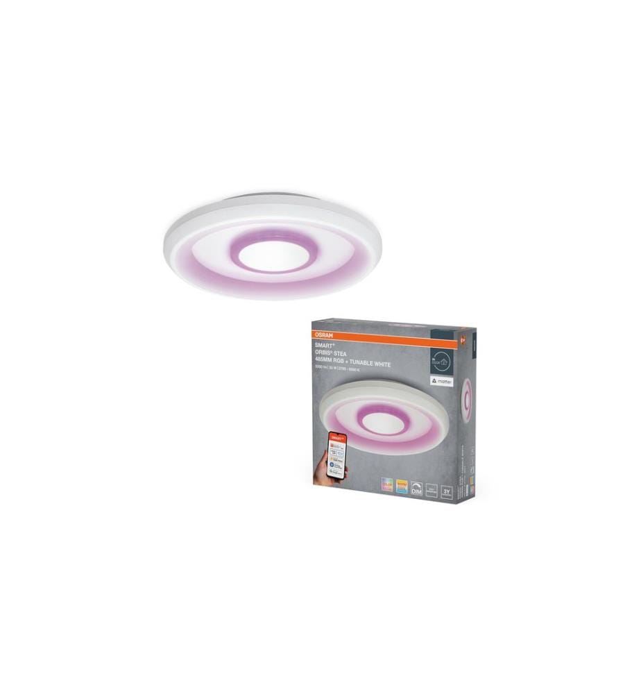 OSRAM - Plafonnier SMART+ Matter Stea 485 mm Multicolor RGB+TW