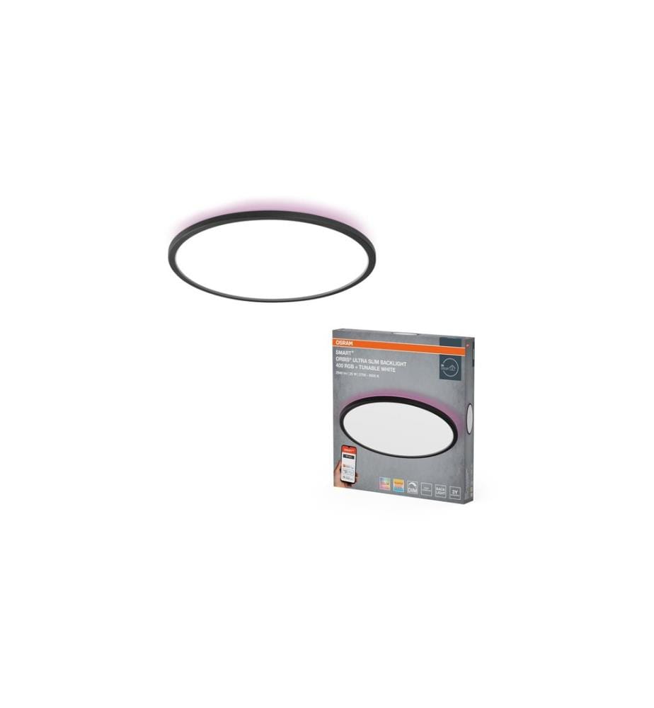 OSRAM - Panneau à LED SMART+ Orbis Ceiling Black 400 mm RGBW