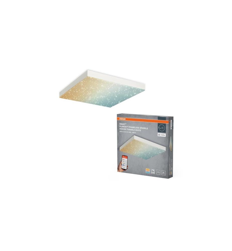 OSRAM - Panneau à LED SMART+ Matter Planon Sparkle 450 x 450 mm TW