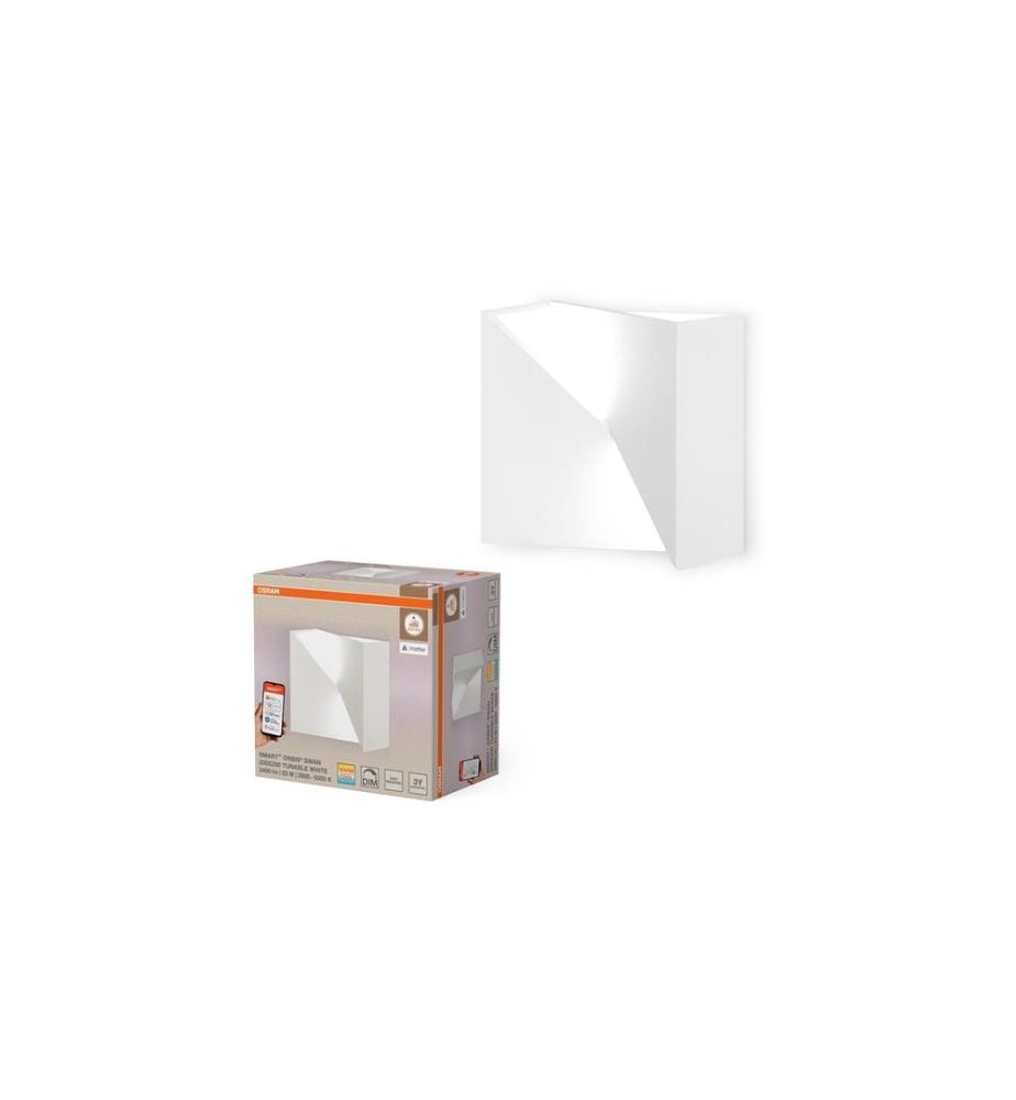 OSRAM Applique murale SMART+ MATTER Wall Swan Square 200 x 200 mm TW