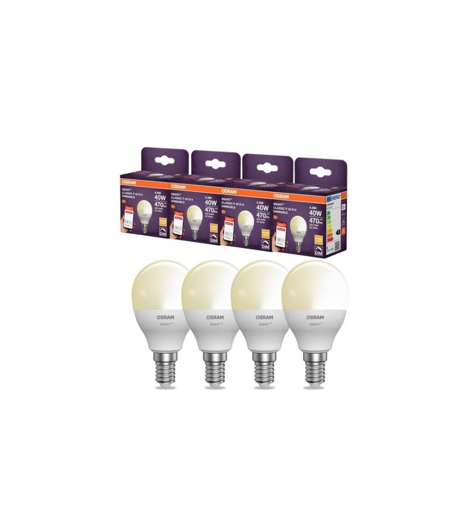 OSRAM Ampoule P40D SMART+ ZigBee, E14, 4,9 W, WW