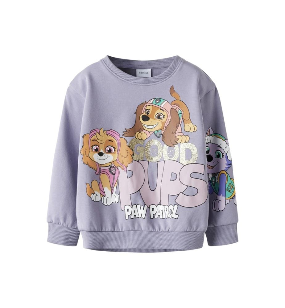 Sweat-shirt - Gris lavande