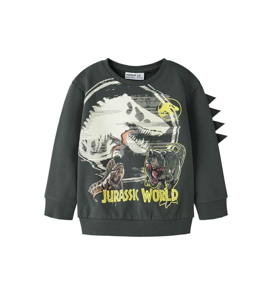 Veste sweat Jurassic Jal - Gris Urbain