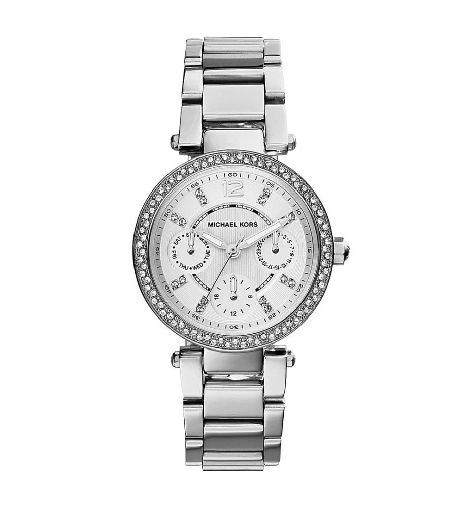 Montre à Quartz Mini Parker Argenté - 38 mm