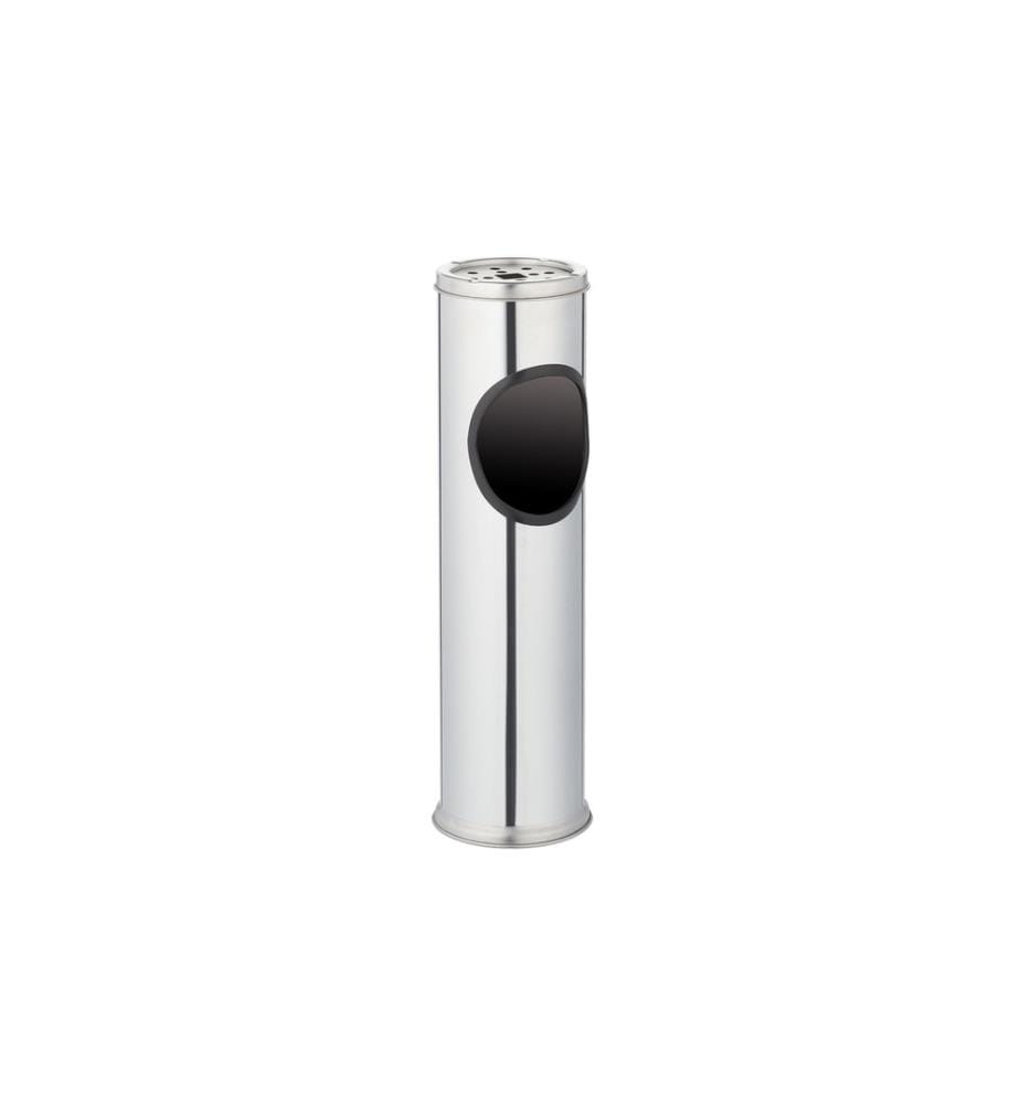 RELAXDAYS - Cendrier sur pied en acier inoxydable Argenté