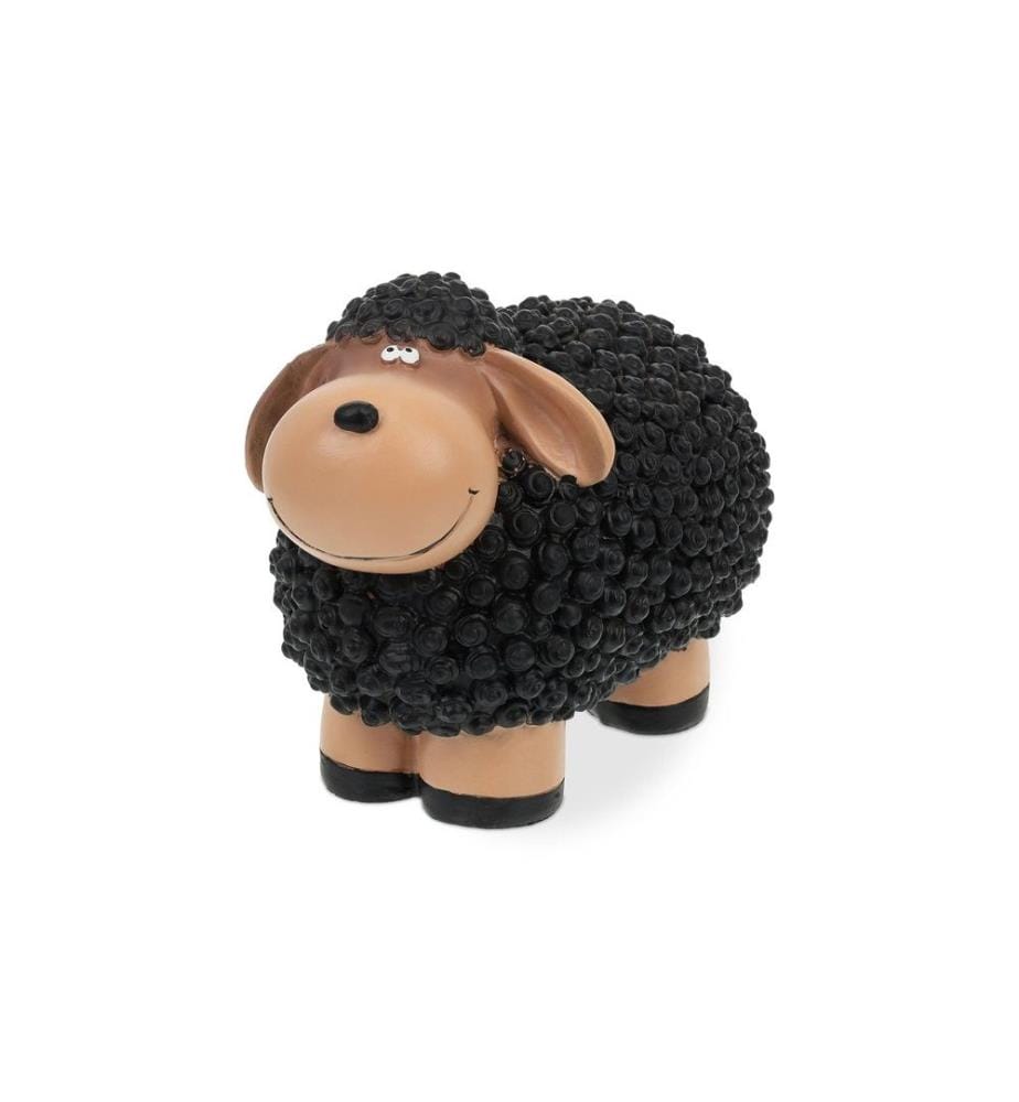 RELAXDAYS - Figure décorative Mouton 18 cm, Brun/Noir