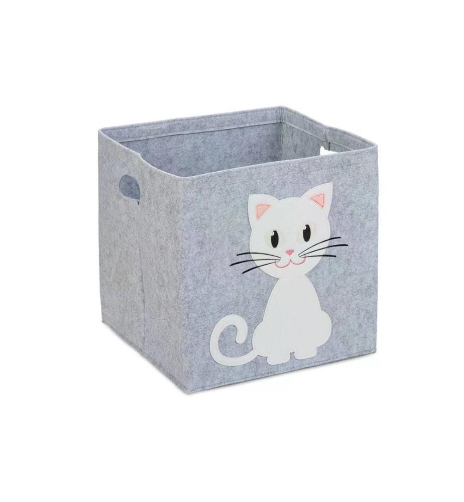 RELAXDAYS - Panier à jouets Chat