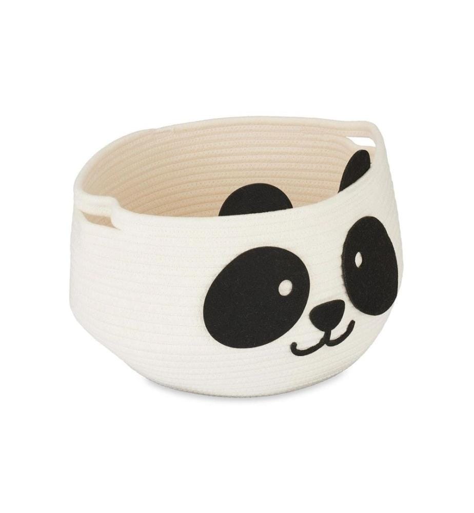 RELAXDAYS - Panier à jouets Feutre Panda