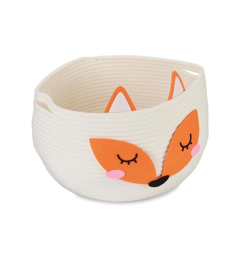 RELAXDAYS - Panier à jouets Feutre Renard