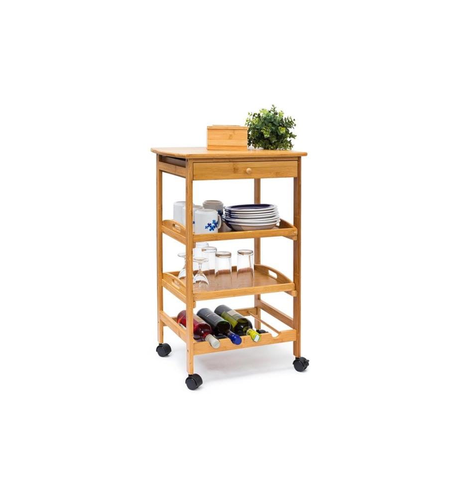 RELAXDAYS - Chariot de cuisine James 80.5 x 50 x 37 cm