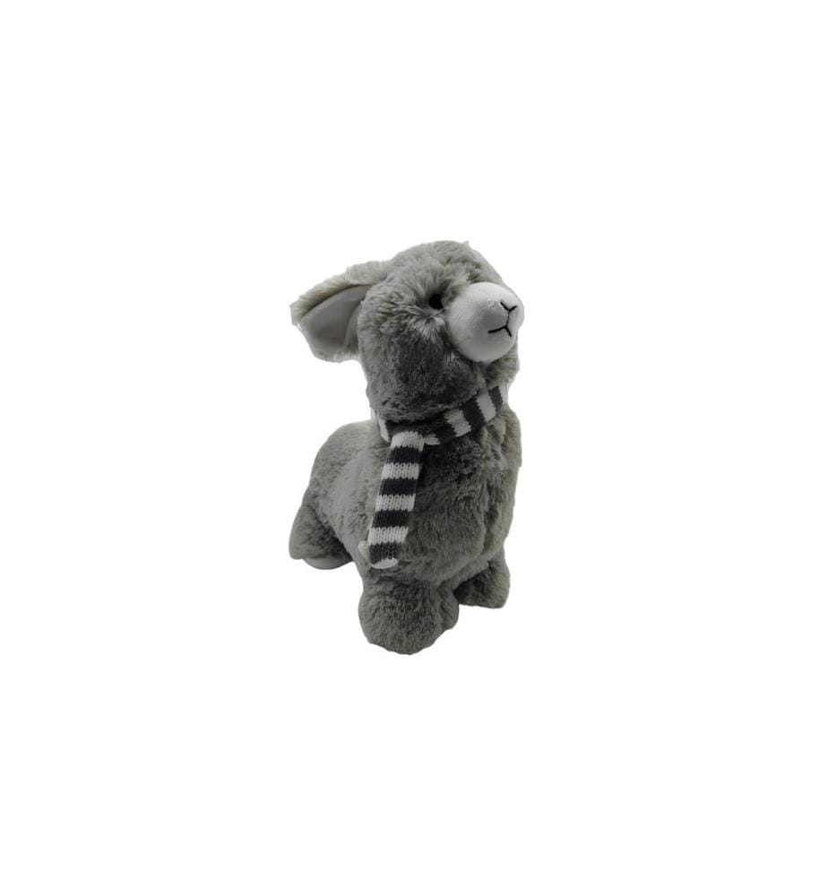 RELAXDAYS - Protection de porte Alpaga gris/blanc