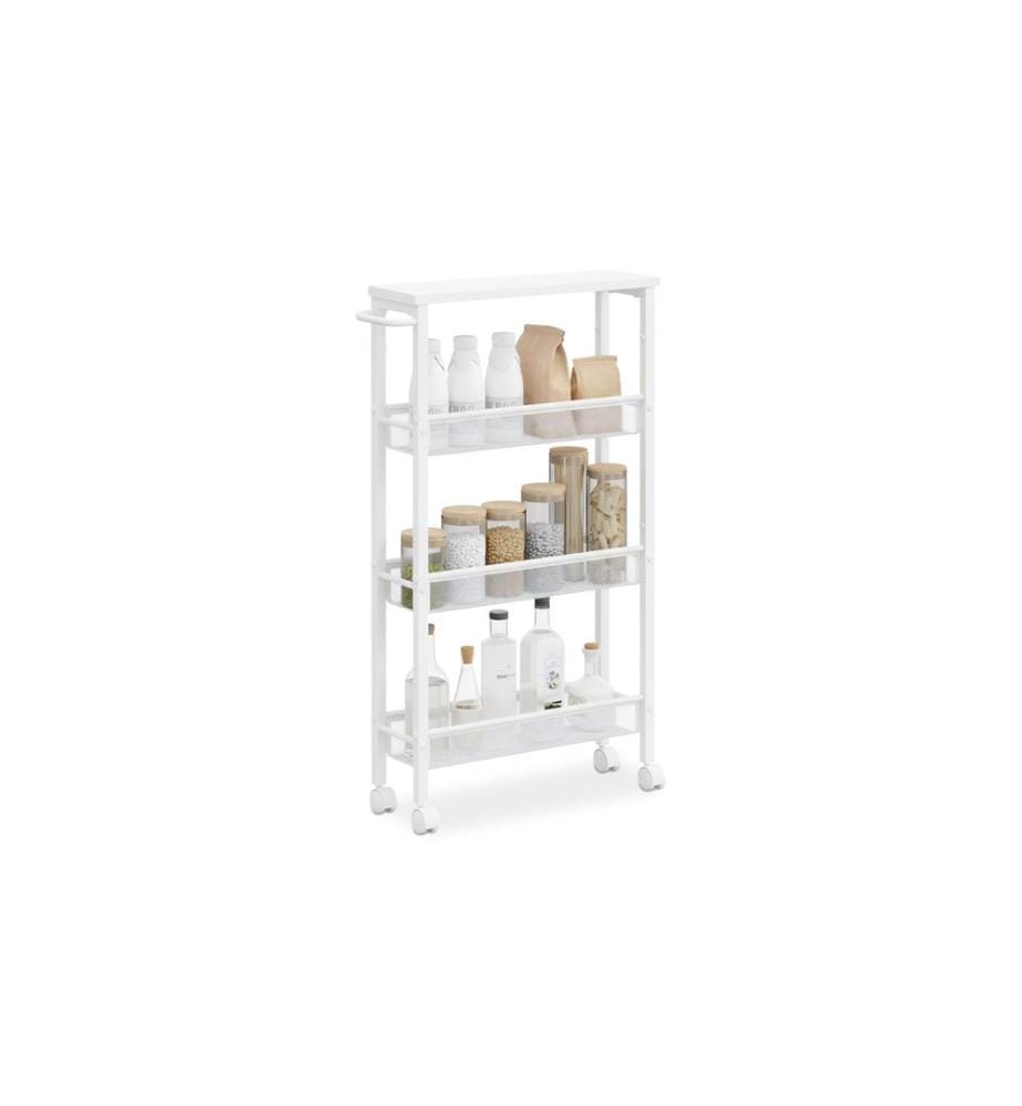 RELAXDAYS - Chariot à crédence 77 x 13 x 45.5 cm Blanc