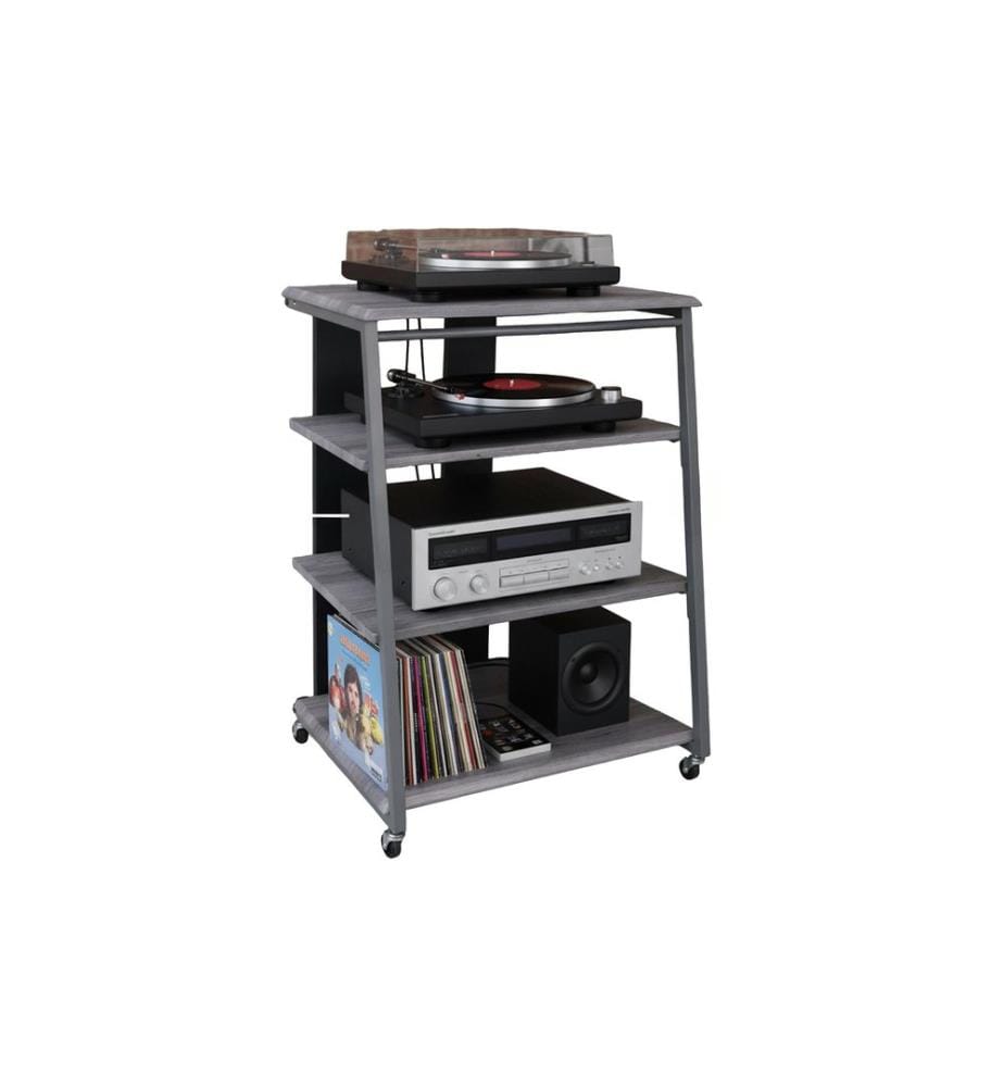 RELAXDAYS - Meuble TV Étagère hi-fi 78 x 61 x 52 cm Gris