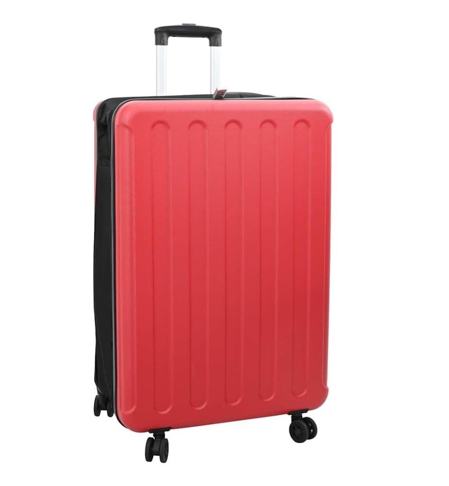 Valise avec verrouillage Rouge 50 x 30 x 76 cm Plastic ABS