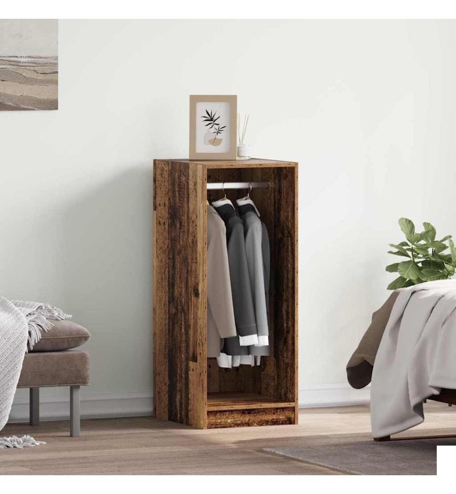 Armoire avec étagère avec stockage Bois ancien 41 x 48 x 102 cm