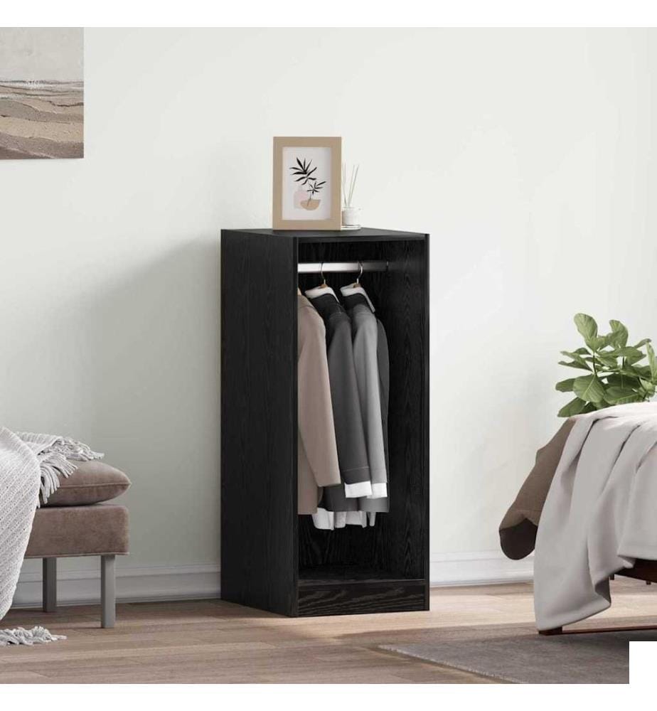 Armoire avec étagère avec stockage Chêne noir 41 x 48 x 102 cm