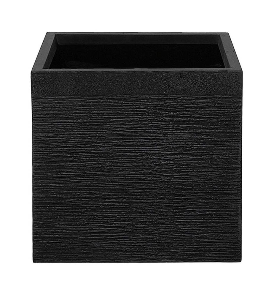 Cache-pot PAROS 40 cm Noir