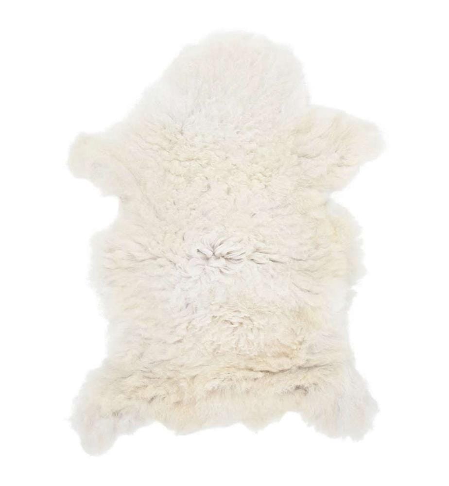 Peau de mouton Crème (60-70)x(90-100) cm