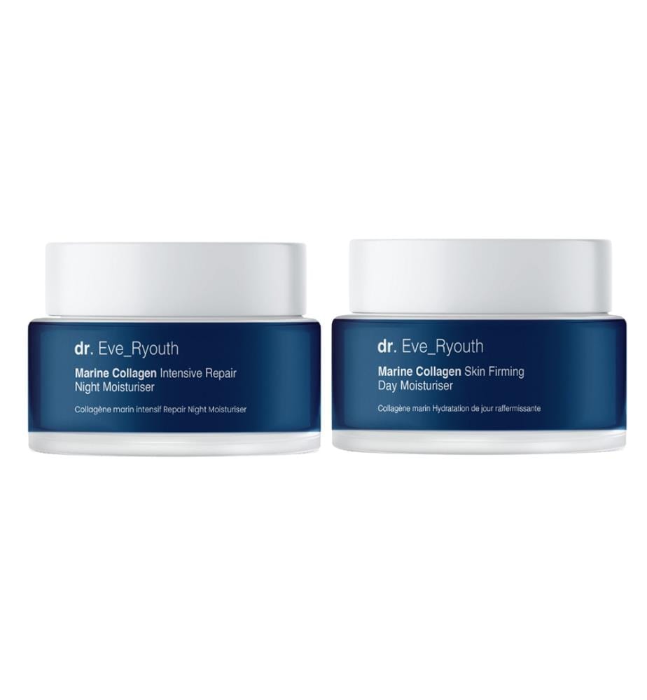 Crème de Jour raffermissante Marine Collagen + Crème de Nuit réparatrice intensive Marine Collagen - 50 ml + 50 ml