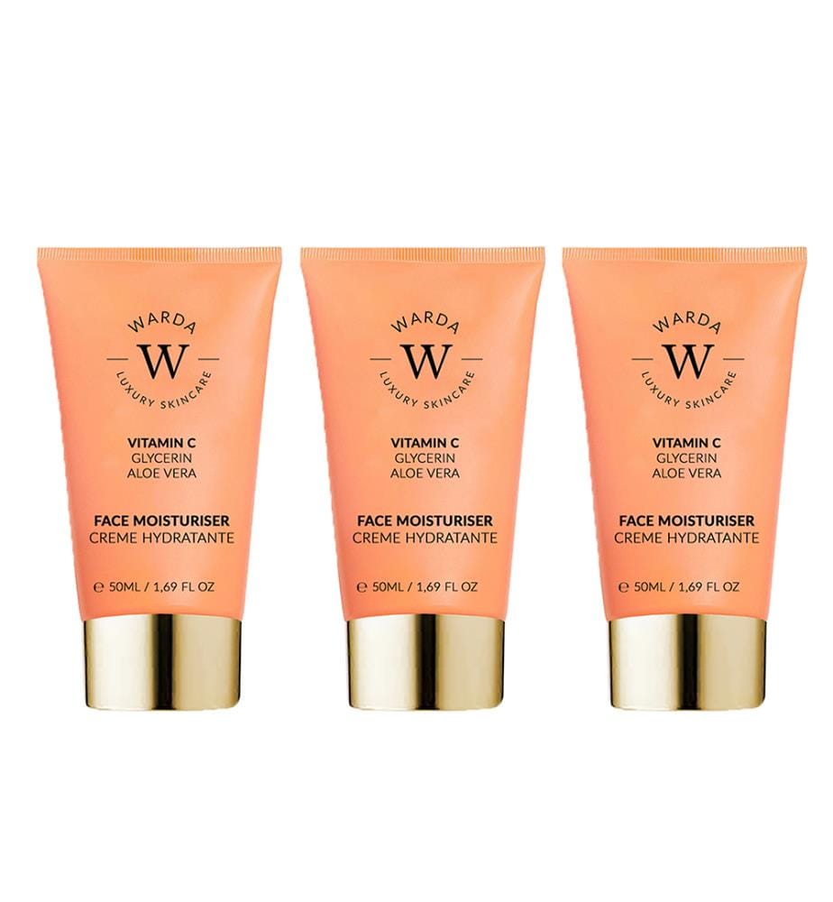 3 x Crème Hydratante Éclat Vitamine C Skin Glow Boost 50ml