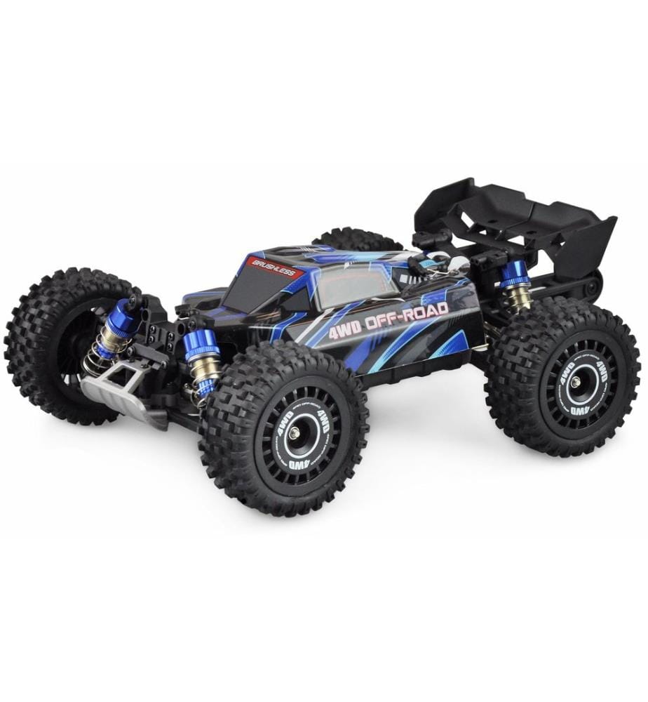 AMEWI - Buggy Hyper GO Brushless 4WD, bleu, 1:16, RTR