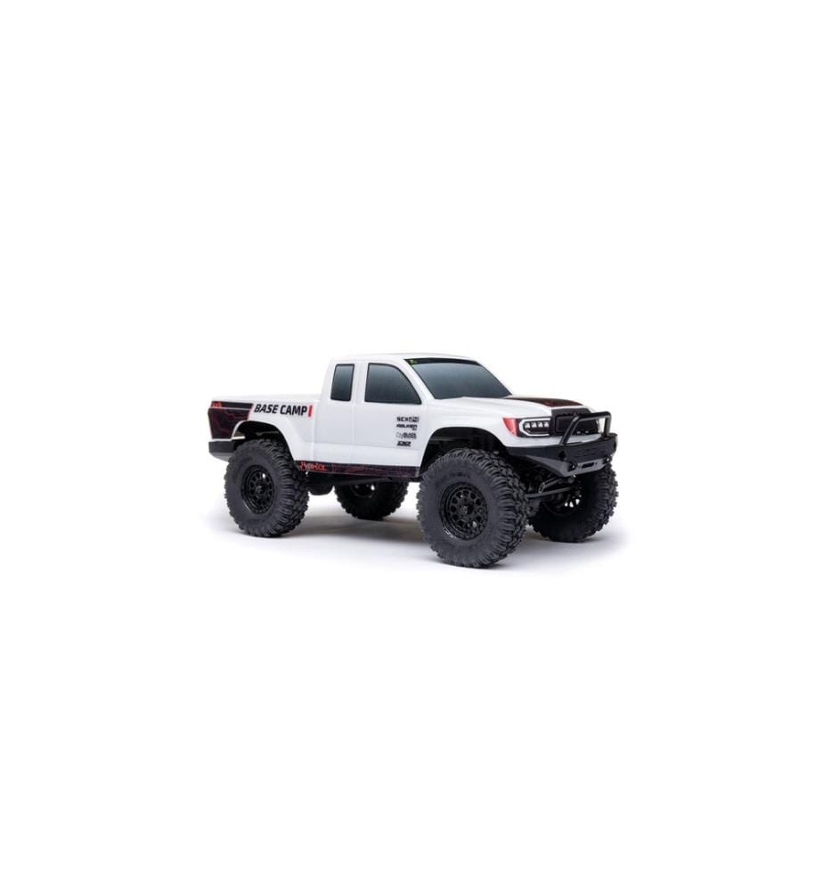 Axial - Rock Crawler SCX24 Base Camp 4WD, Blanc RTR 1:24