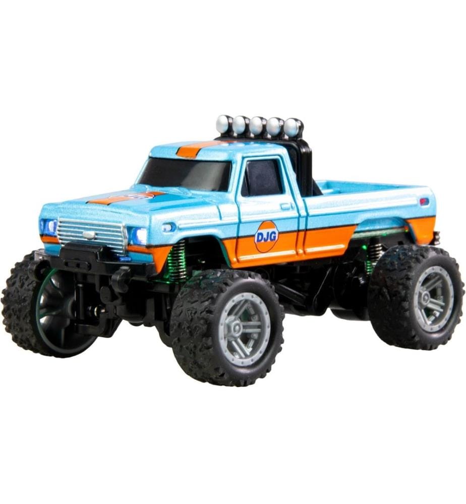AMEWI - Monster Truck Le casting 1:64 RTR, bleu/orange