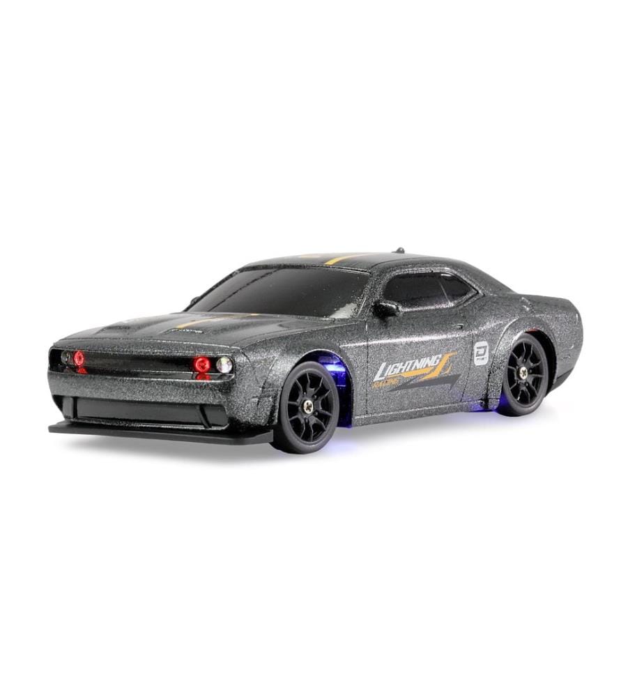 AMEWI - Drift Muscle Car avec Gyro 4WD 1:43 RTR Gris