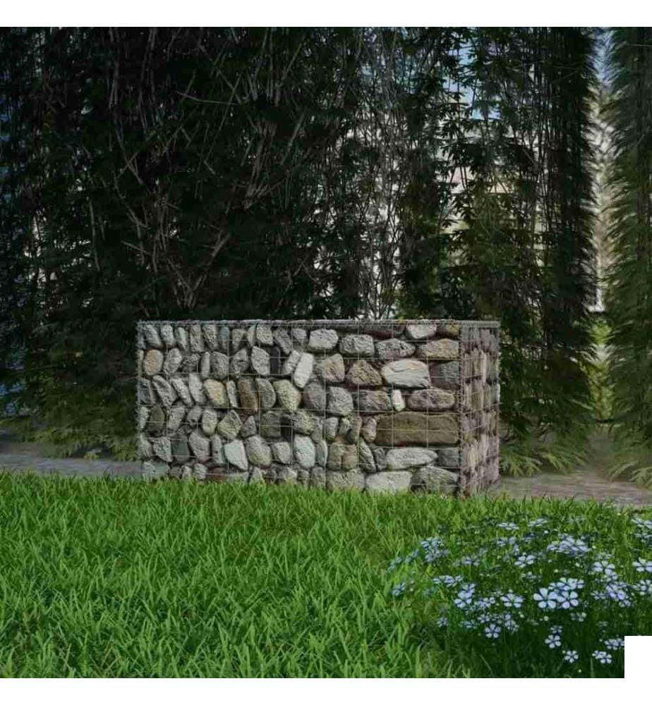 Panier de gabion Acier galvanisé 100x50x50 cm